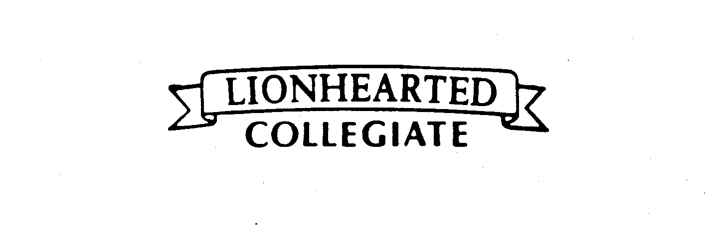 Trademark Logo LIONHEARTED COLLEGIATE