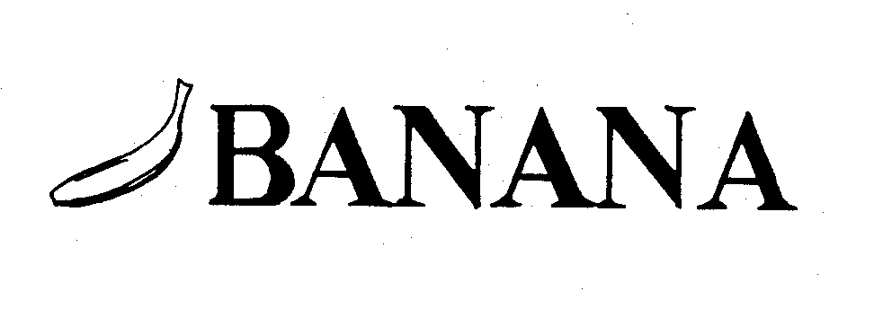 Trademark Logo BANANA