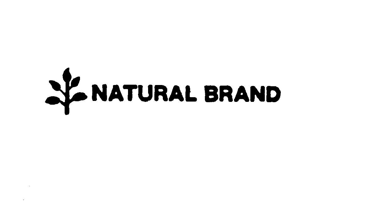 Trademark Logo NATURAL BRAND