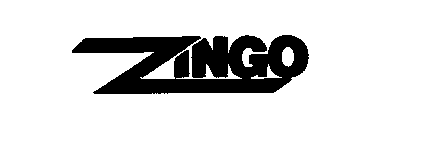 Trademark Logo ZINGO