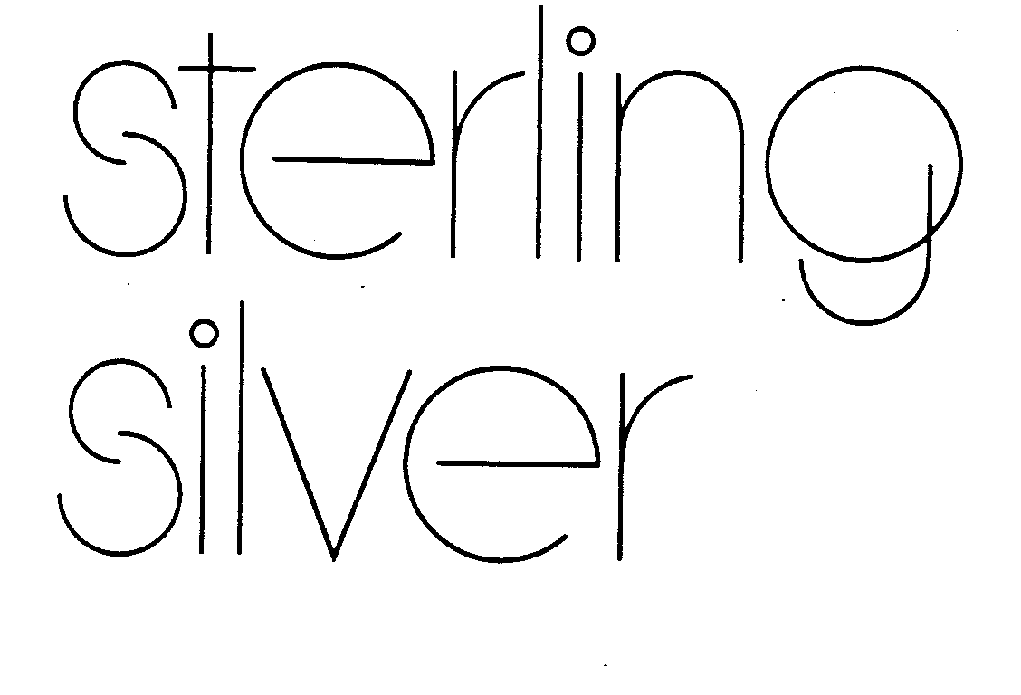 Trademark Logo STERLING SILVER