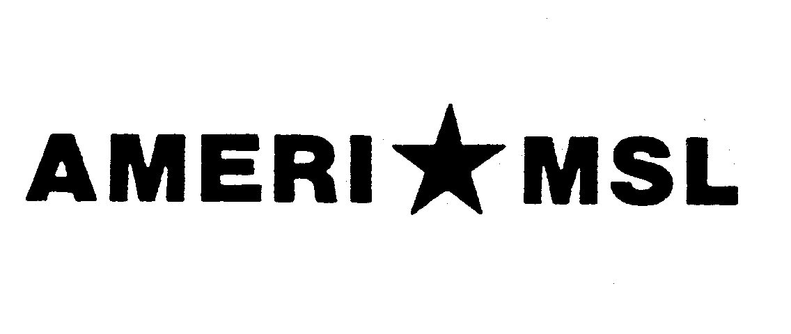 Trademark Logo AMERI MSL