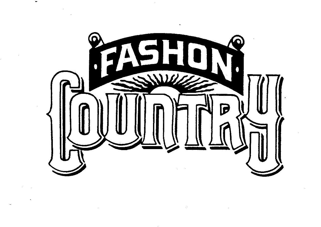 Trademark Logo FASHON COUNTRY