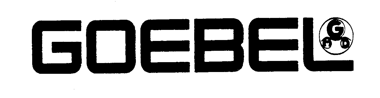 Trademark Logo GOEBEL