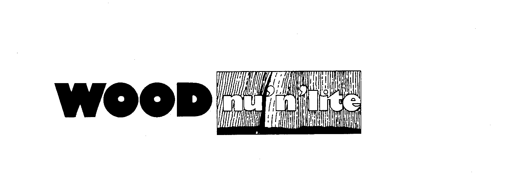 Trademark Logo WOOD NU'N'LITE
