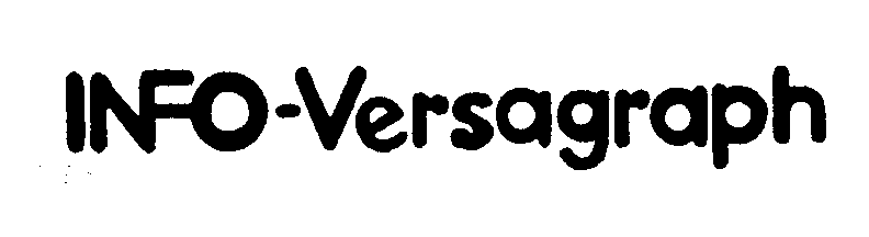 Trademark Logo INFO-VERSAGRAPH