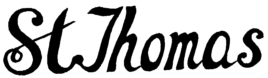 Trademark Logo ST. THOMAS