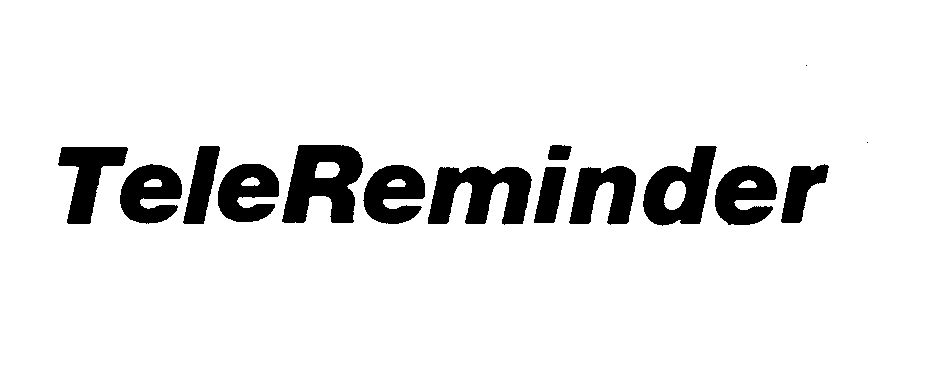 Trademark Logo TELEREMINDER