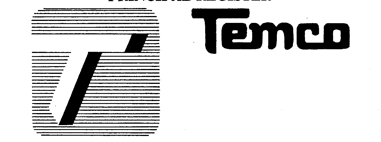 Trademark Logo T TEMCO