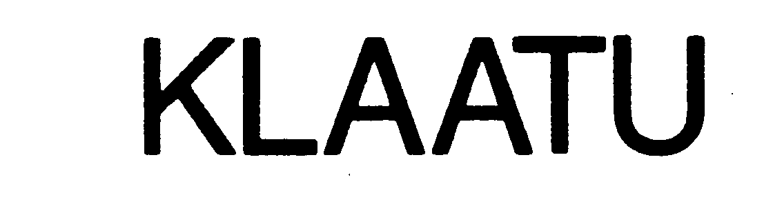 Trademark Logo KLAATU