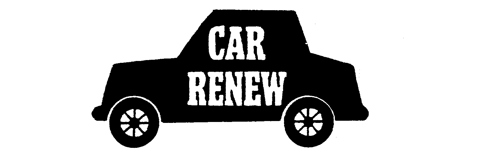 Trademark Logo CAR RENEW