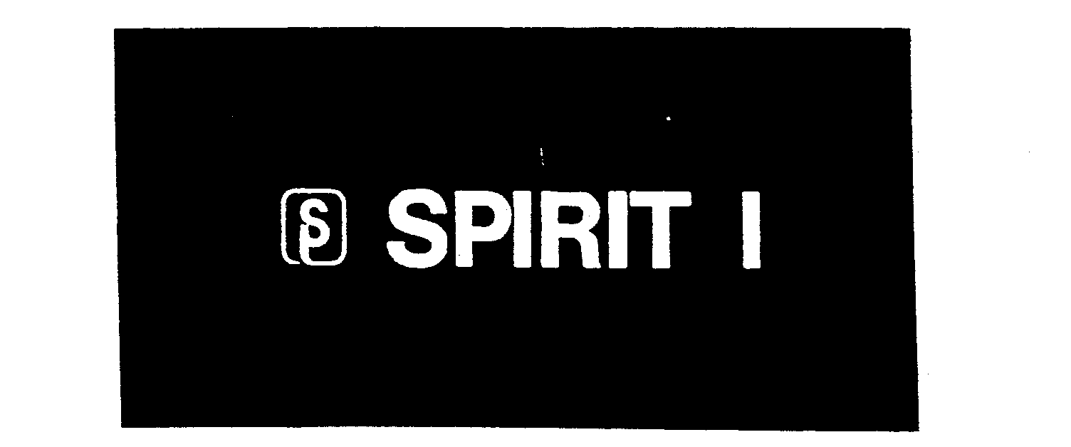 Trademark Logo SP SPIRIT 1