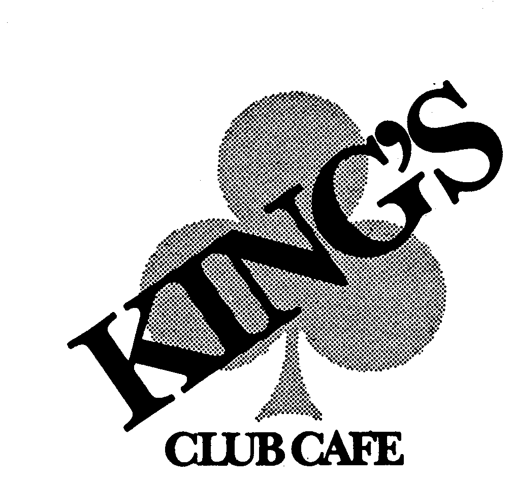 Trademark Logo KING'S CLUB CAFE