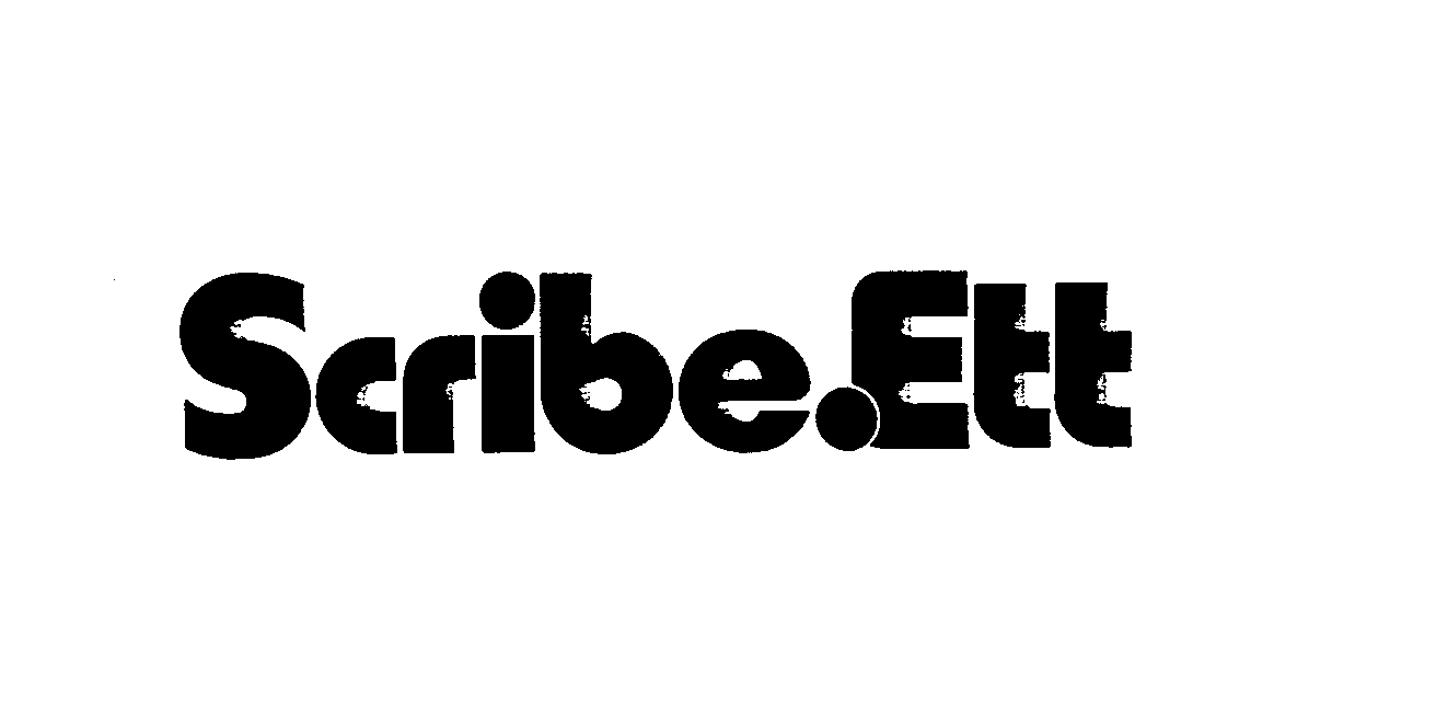 Trademark Logo SCRIBE.ETT
