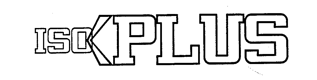 Trademark Logo ISOPLUS