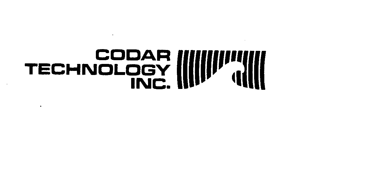 Trademark Logo CODAR TECHNOLOGY INC.