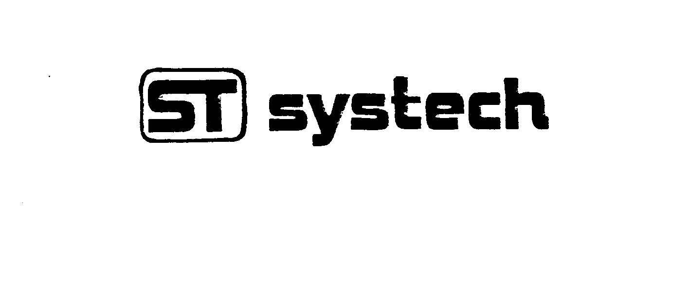 Trademark Logo ST SYSTECH