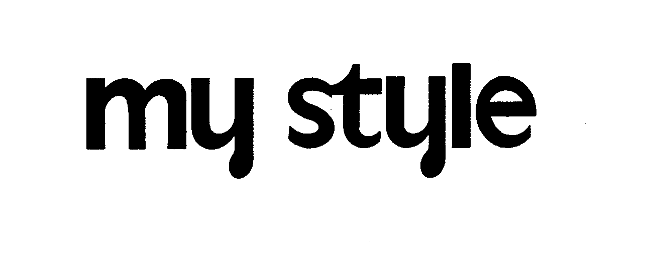 Trademark Logo MY STYLE