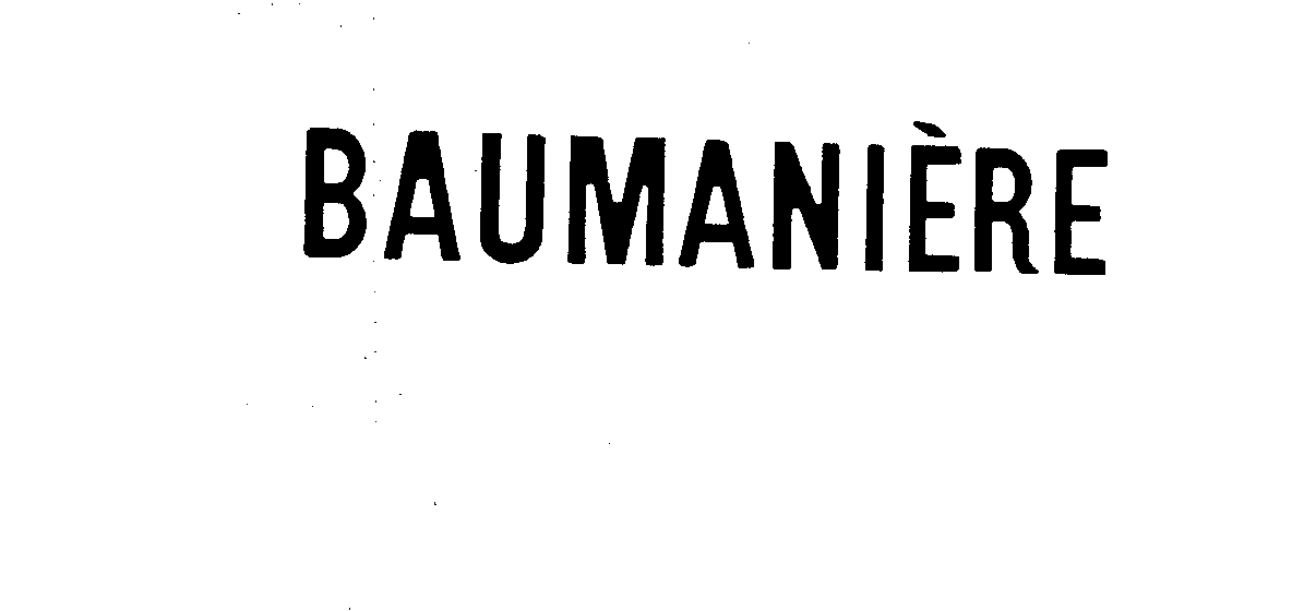  BAUMANIERE