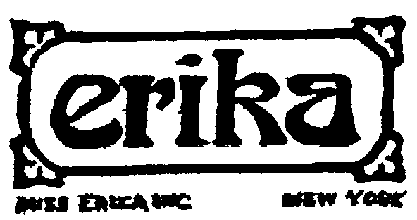 Trademark Logo ERIKA