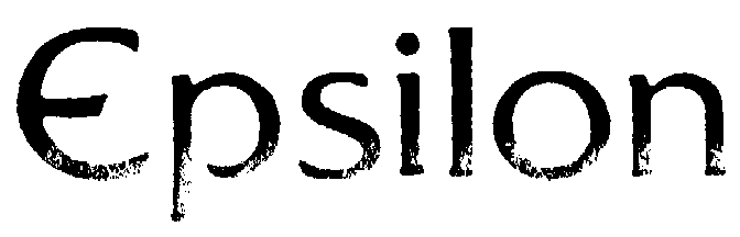 Trademark Logo EPSILON