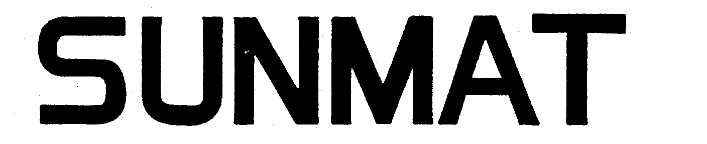 Trademark Logo SUNMAT