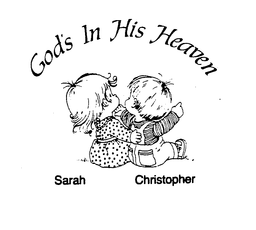  GOD'S IN HIS HEAVEN SARAH CHRISTOPHER