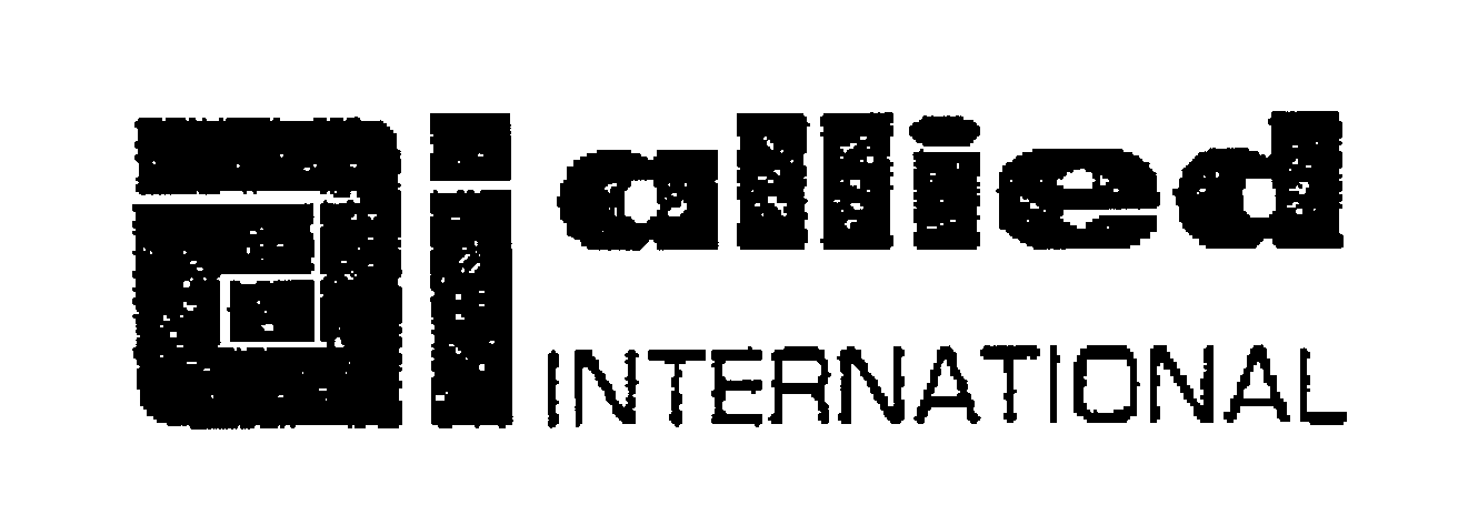 Trademark Logo A I ALLIED INTERNATIONAL