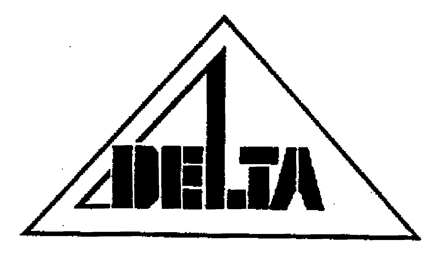 Trademark Logo DELTA AND GREEK LETTER MEANING "DELTA"