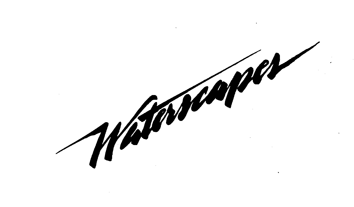 Trademark Logo WATERSCAPES