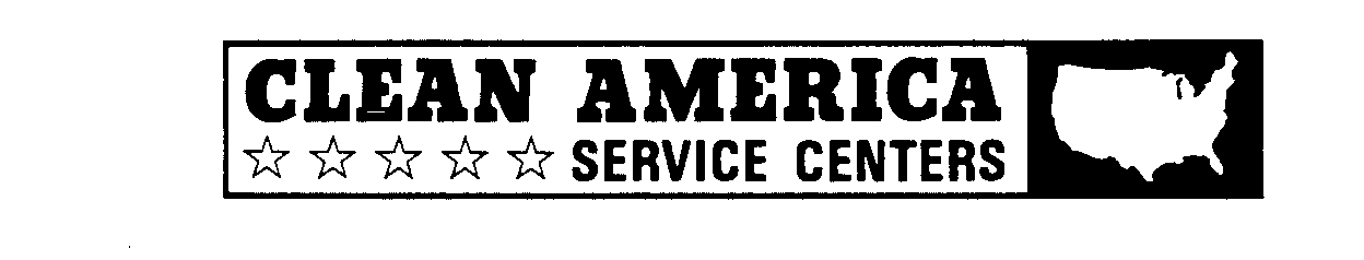  CLEAN AMERICA SERVICE CENTERS