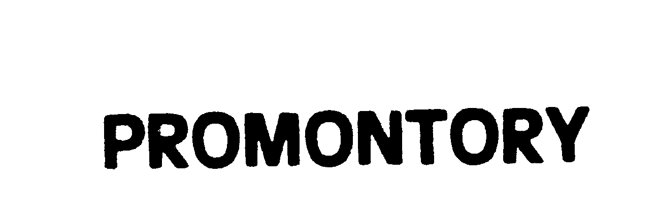Trademark Logo PROMONTORY