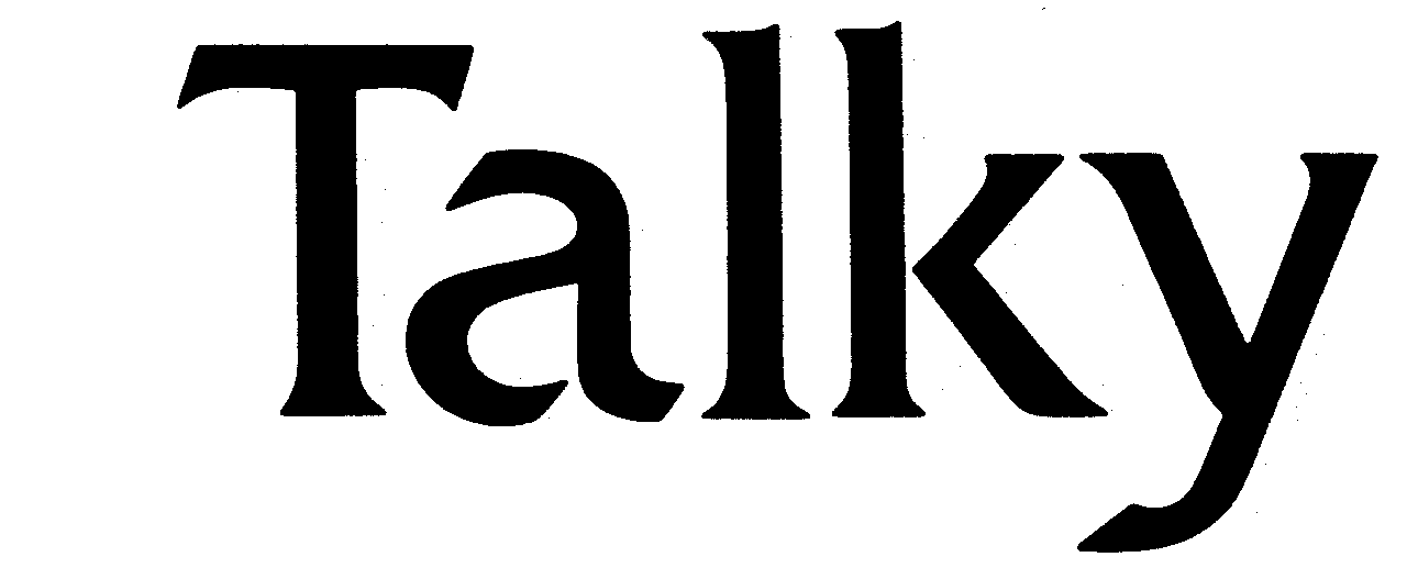 Trademark Logo TALKY