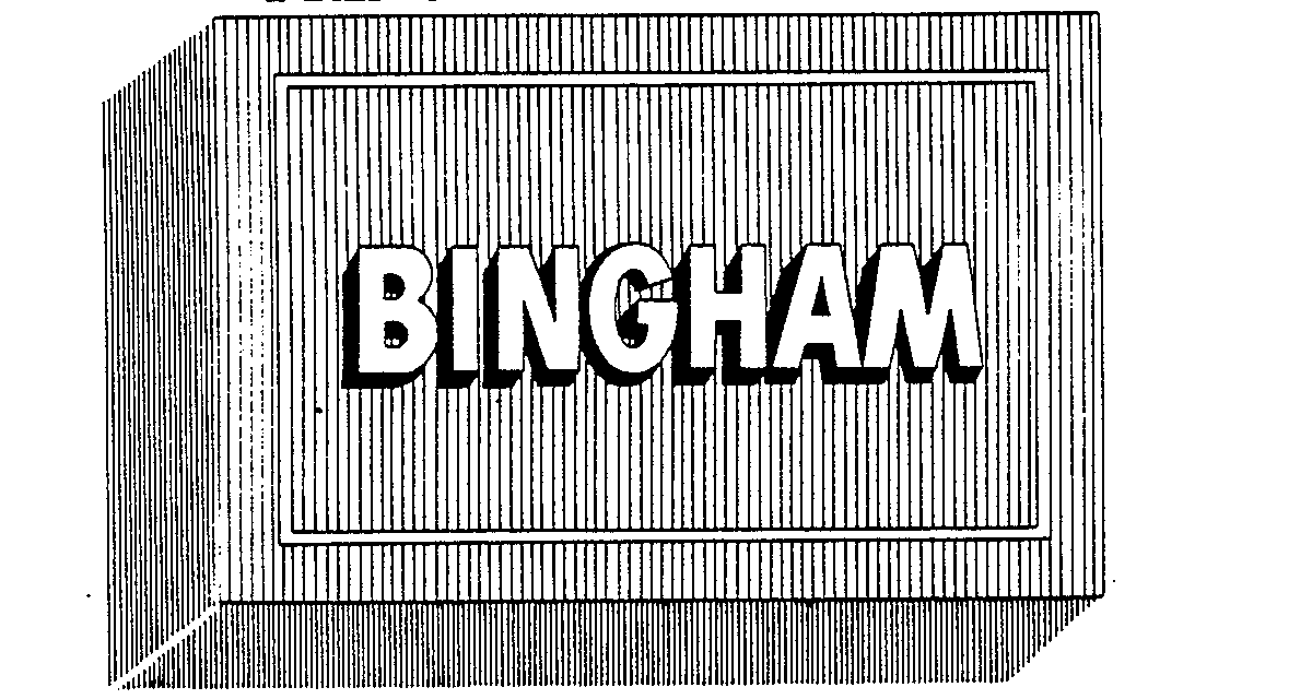 Trademark Logo BINGHAM