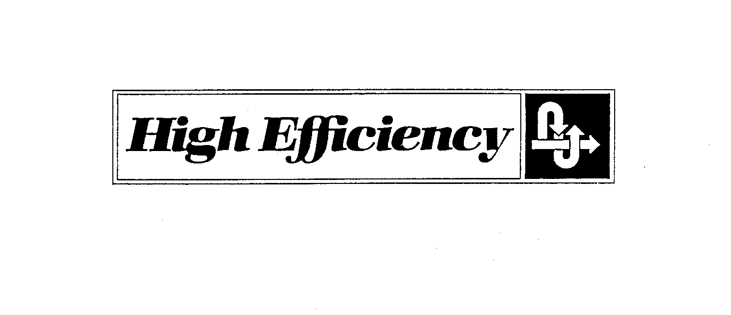 Trademark Logo HIGH EFFICIENCY