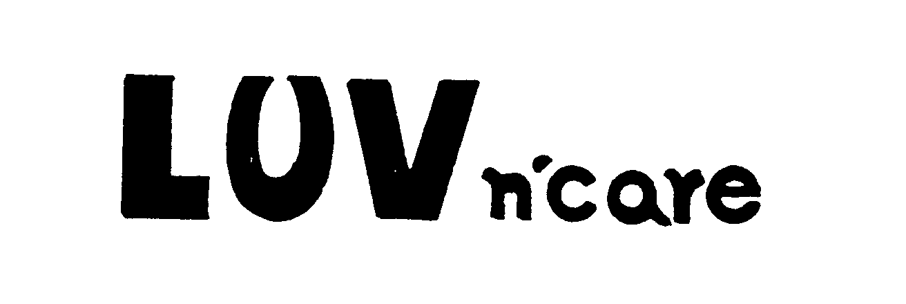 Trademark Logo LUV N'CARE
