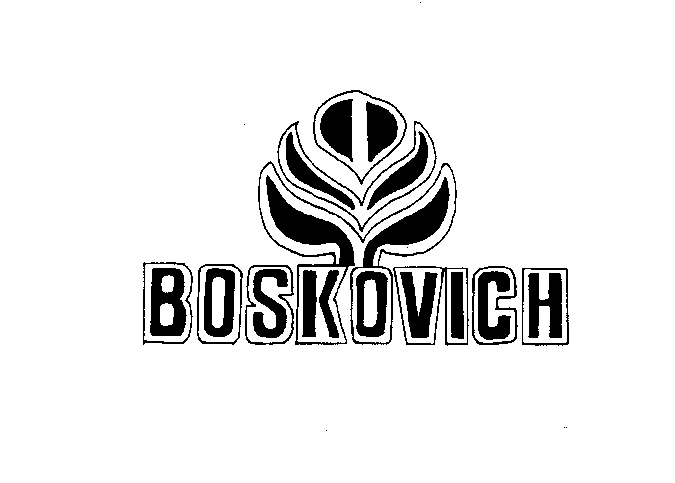 Trademark Logo BOSKOVICH