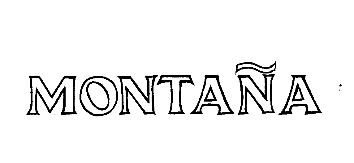 Trademark Logo MONTANA