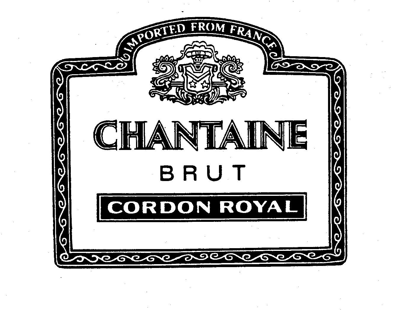  CHANTAINE BRUT CORDON ROYAL IMPORTED FROM FRANCE