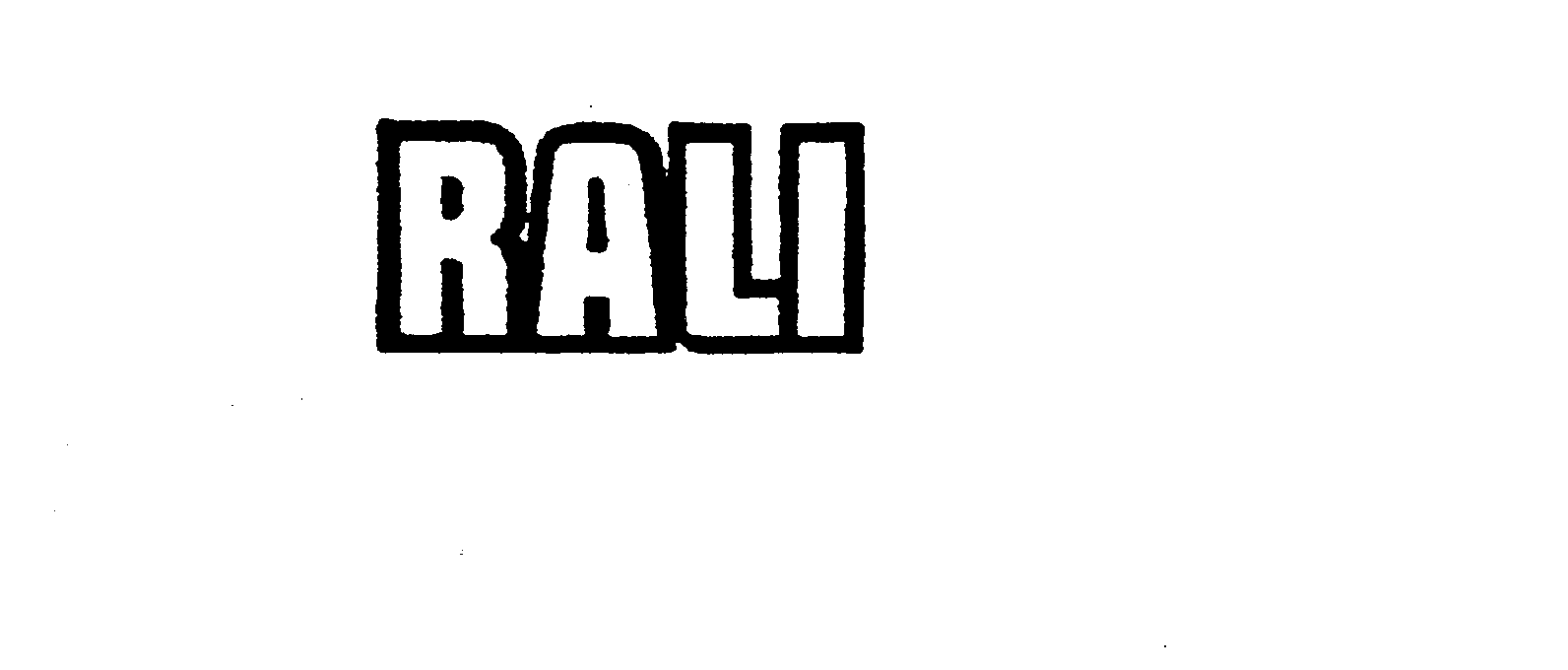 Trademark Logo RALI