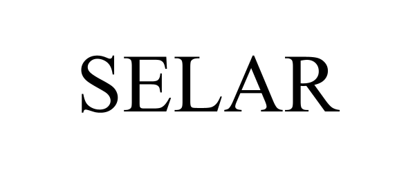 Trademark Logo SELAR