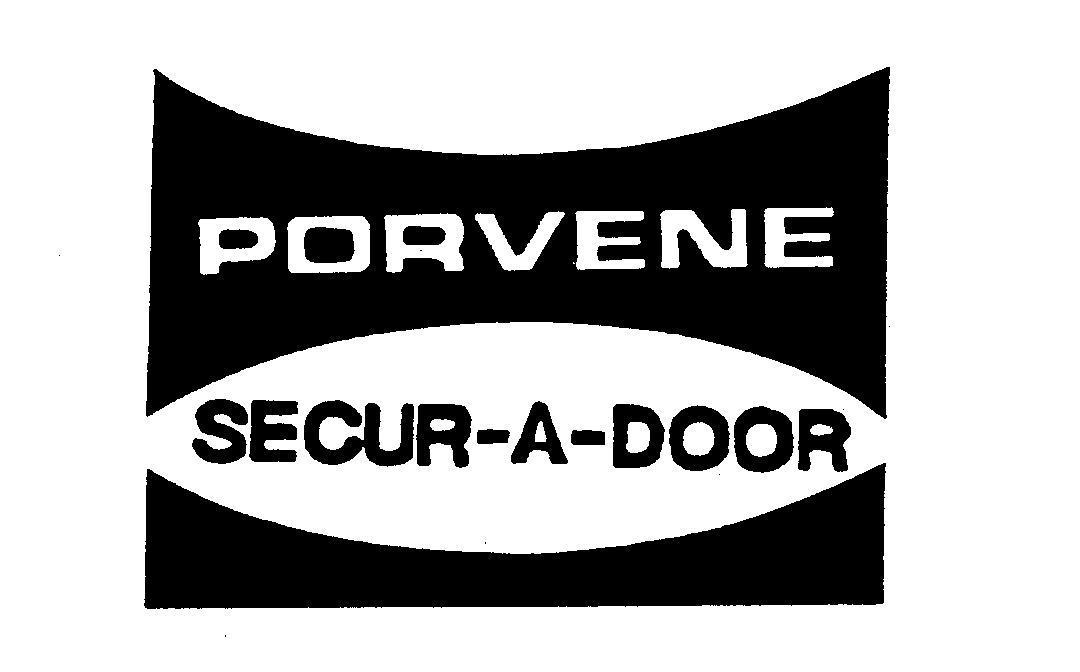 Trademark Logo PORVENE SECUR-A-DOOR