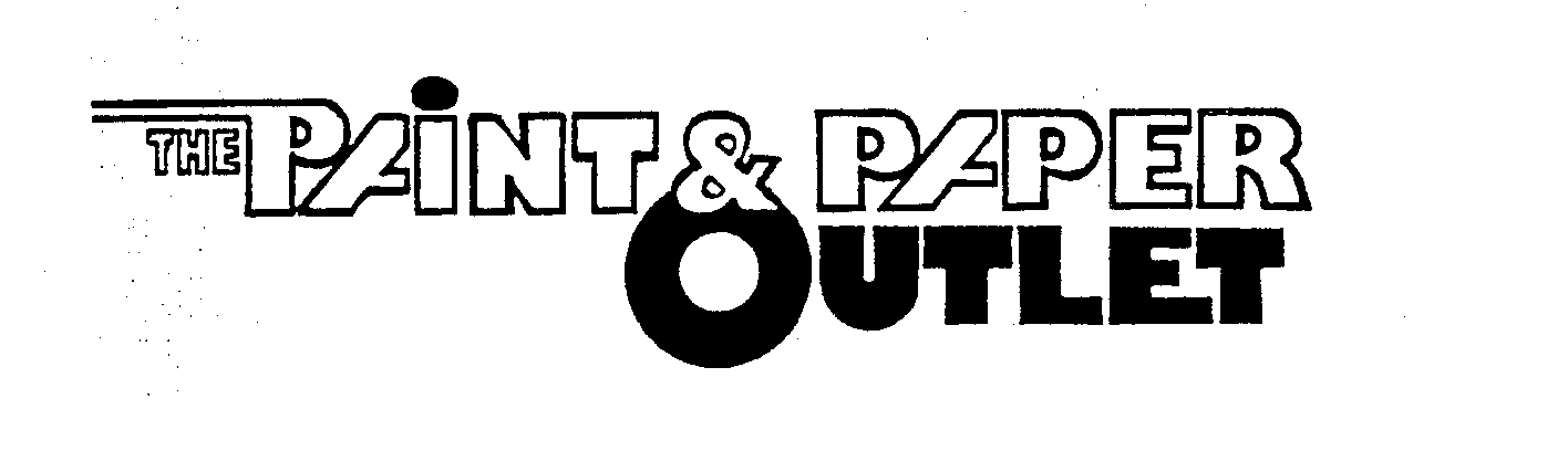  THE PAINT &amp; PAPER OUTLET