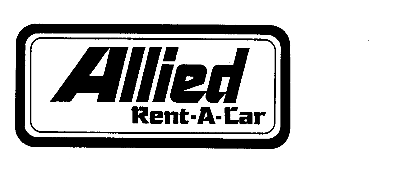 Trademark Logo ALLIED RENT-A-CAR