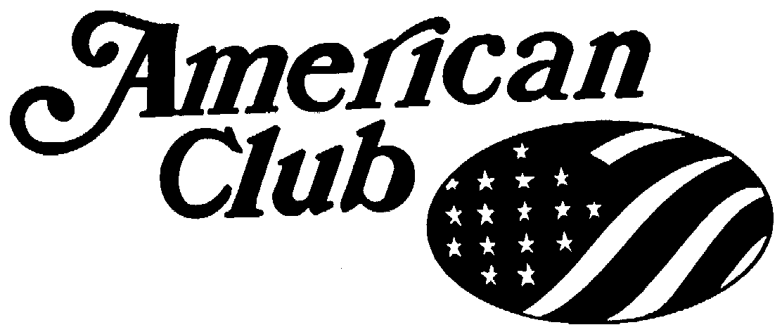 Trademark Logo AMERICAN CLUB