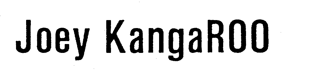 Trademark Logo JOEY KANGAROO