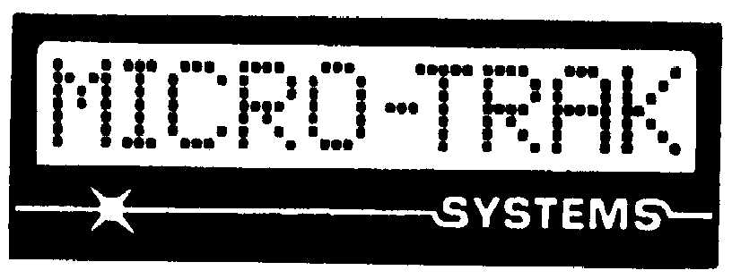 Trademark Logo MICRO-TRAK SYSTEMS