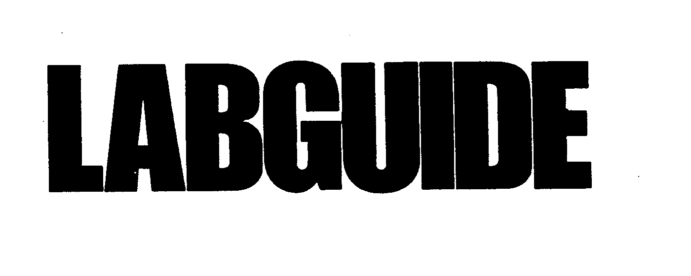 Trademark Logo LABGUIDE