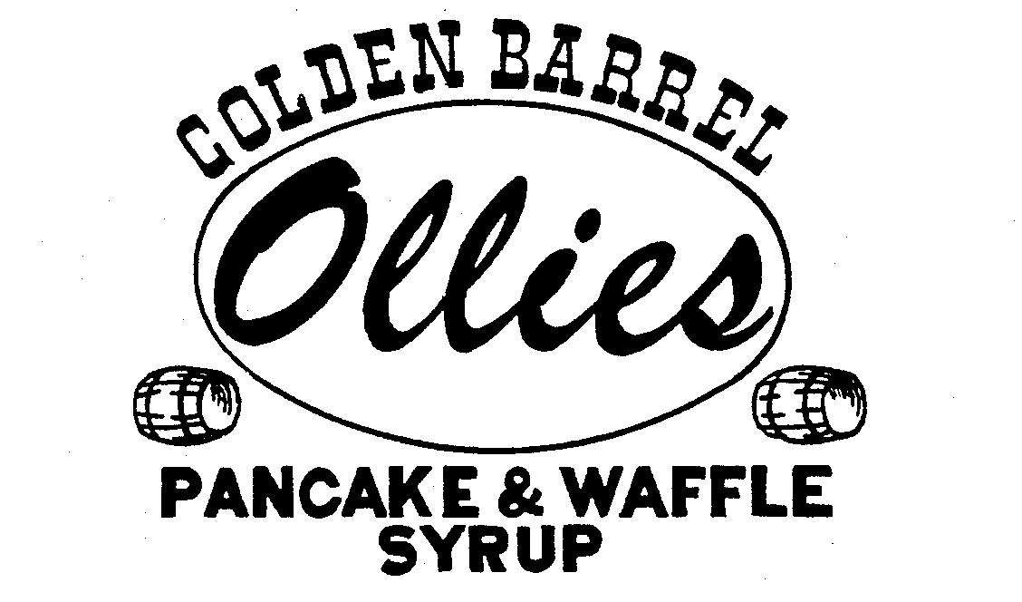  GOLDEN BARREL OLLIES PANCAKE &amp; WAFFLE SYRUP