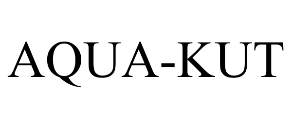 Trademark Logo AQUA-KUT